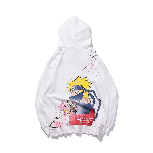 Custom Logo Street Wear Hoody Plus Size Narutos Hoodies Unisex Manufacturer