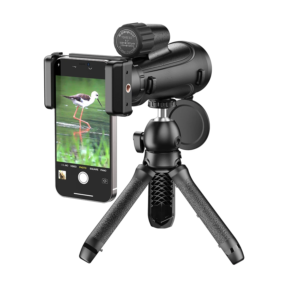 Apexel High Quality Focus Long Distance Monocular 12X50 with ED Glass