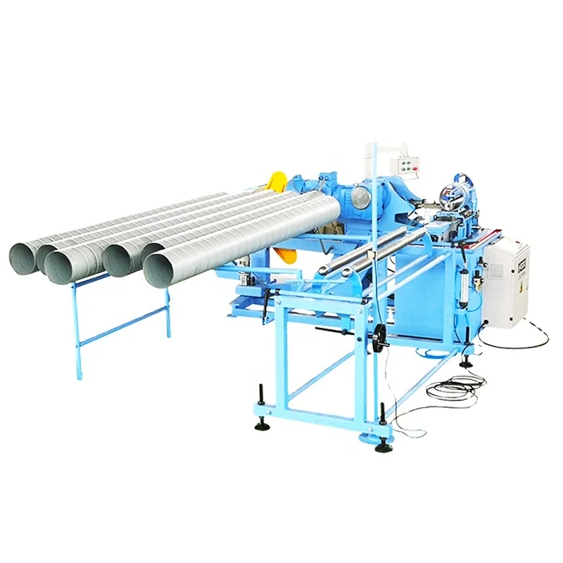 Duct manufacturing machines air tube making machine round duct spiral elbow making machines