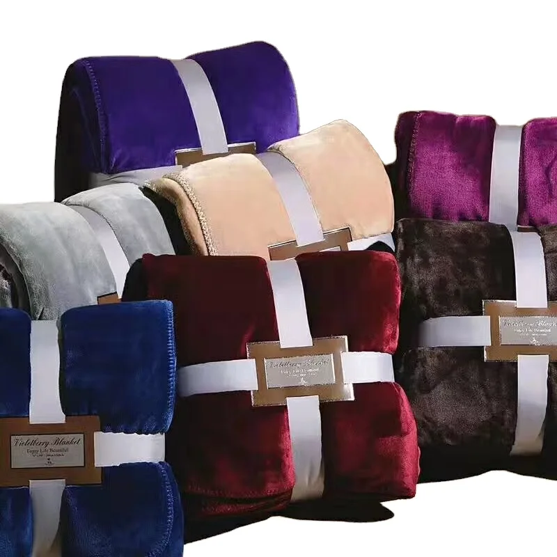 
Fuzzy Soft Thick Queen Luxury Plush Sherpa Fleece Throw Blanket 