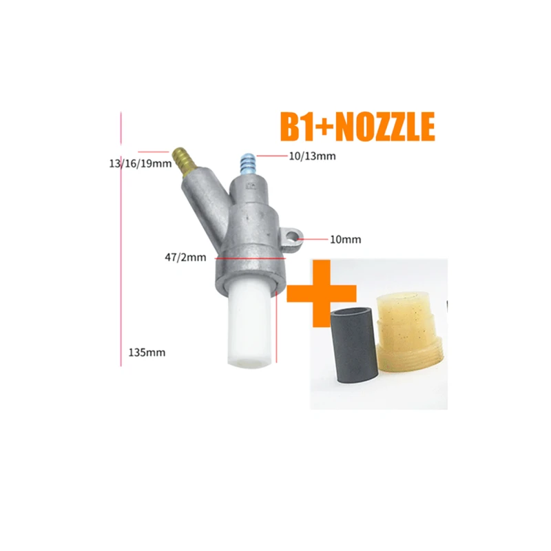 B Тип карбида бора пескоструйная головка с насадкой наконечник воздушного пескоструйного аппарата 3 мм 4 5 6-12 Длина 35