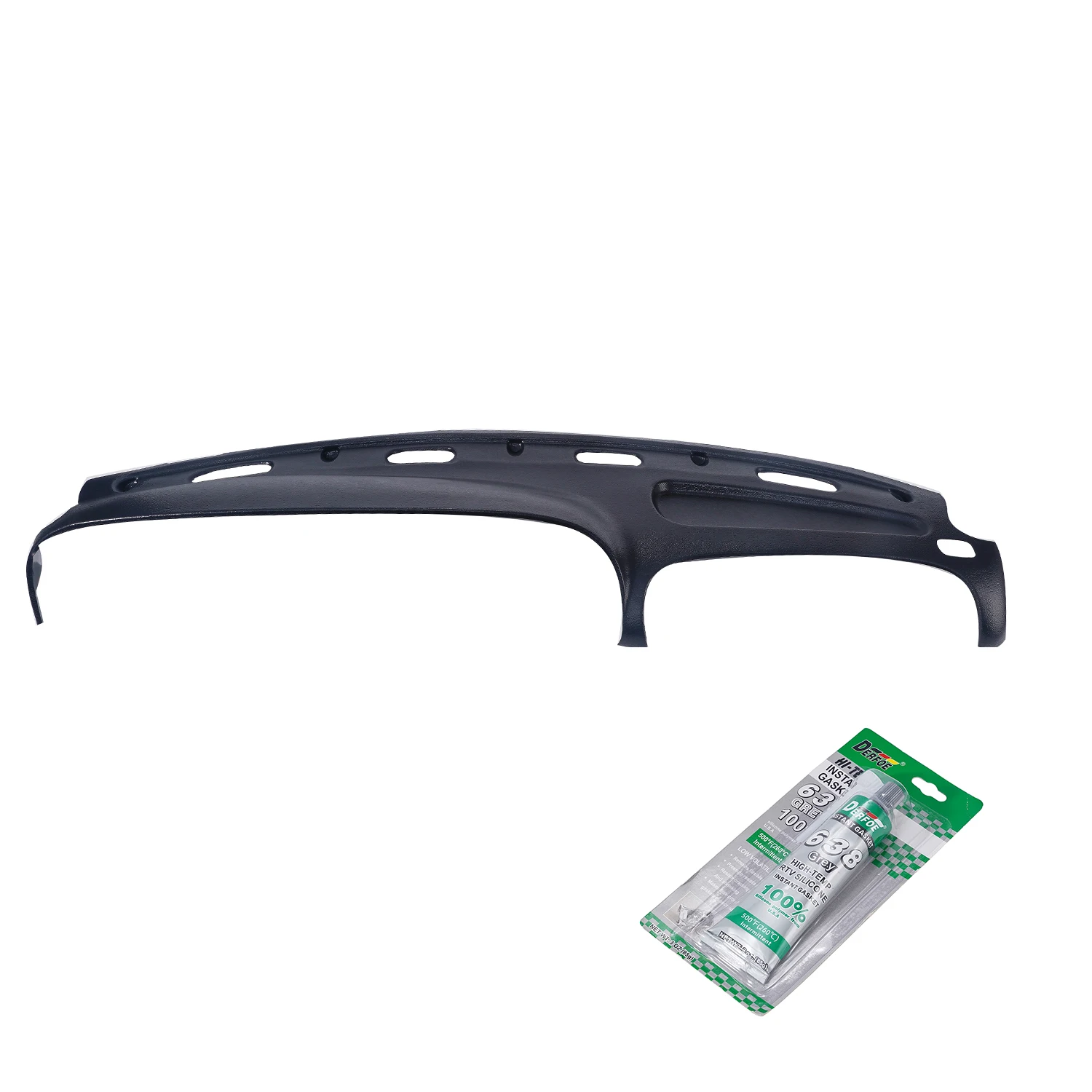 Pickup Truck Interior Molded Cap Overlay Dash Cover For 98 - 02 Dodge Ram 1500 2500 3500