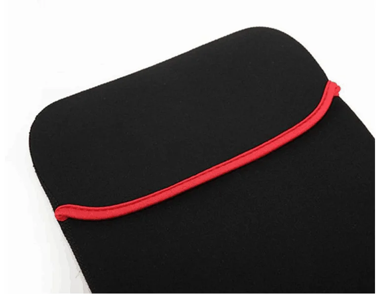 Universal Black Neoprene Pouch Sleeve Soft Laptop Bag Case for Android Tablet PC 7 8 9 10 12 13 14 15 17
