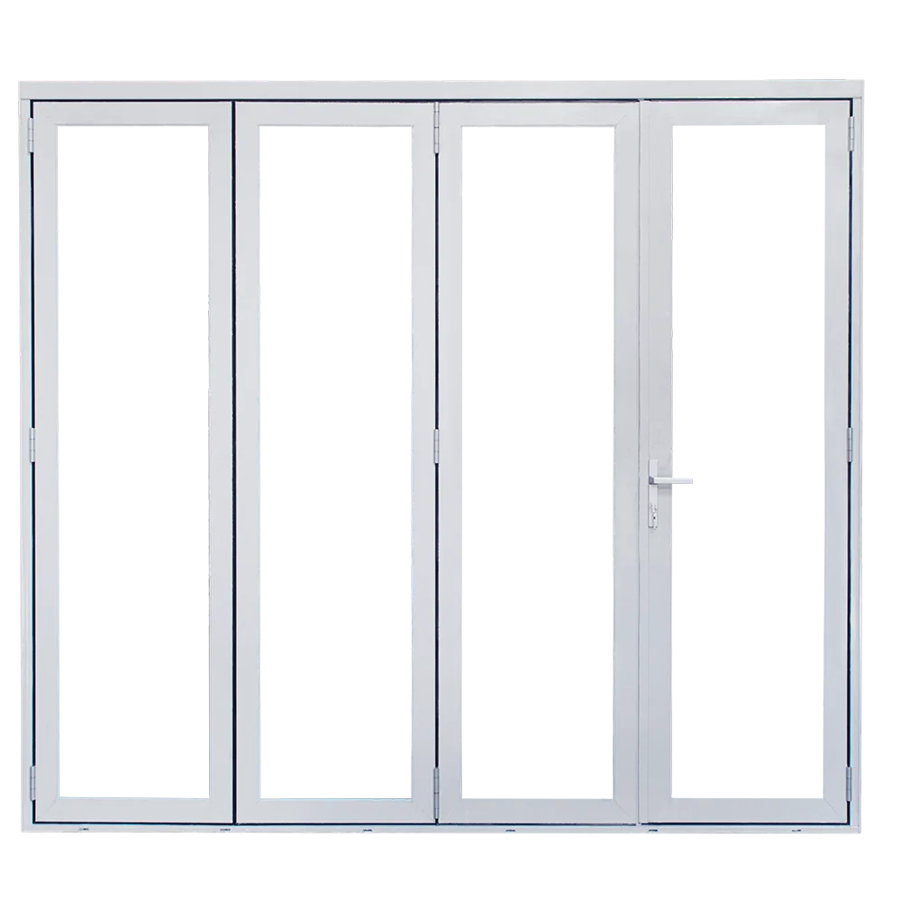 Термальный разрыв двойное остекление Лоу двойная Складная Дверь аккордеон алюминиевое стекло патио наружные двойные двери