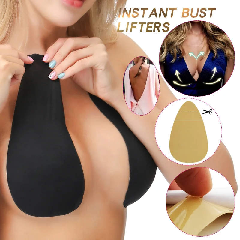 Ladymate ODM/OEM Protector de pezon adhesivo Women Invisible Enhancement Bra Adhesive Nipple Protector Breast Lift Tape