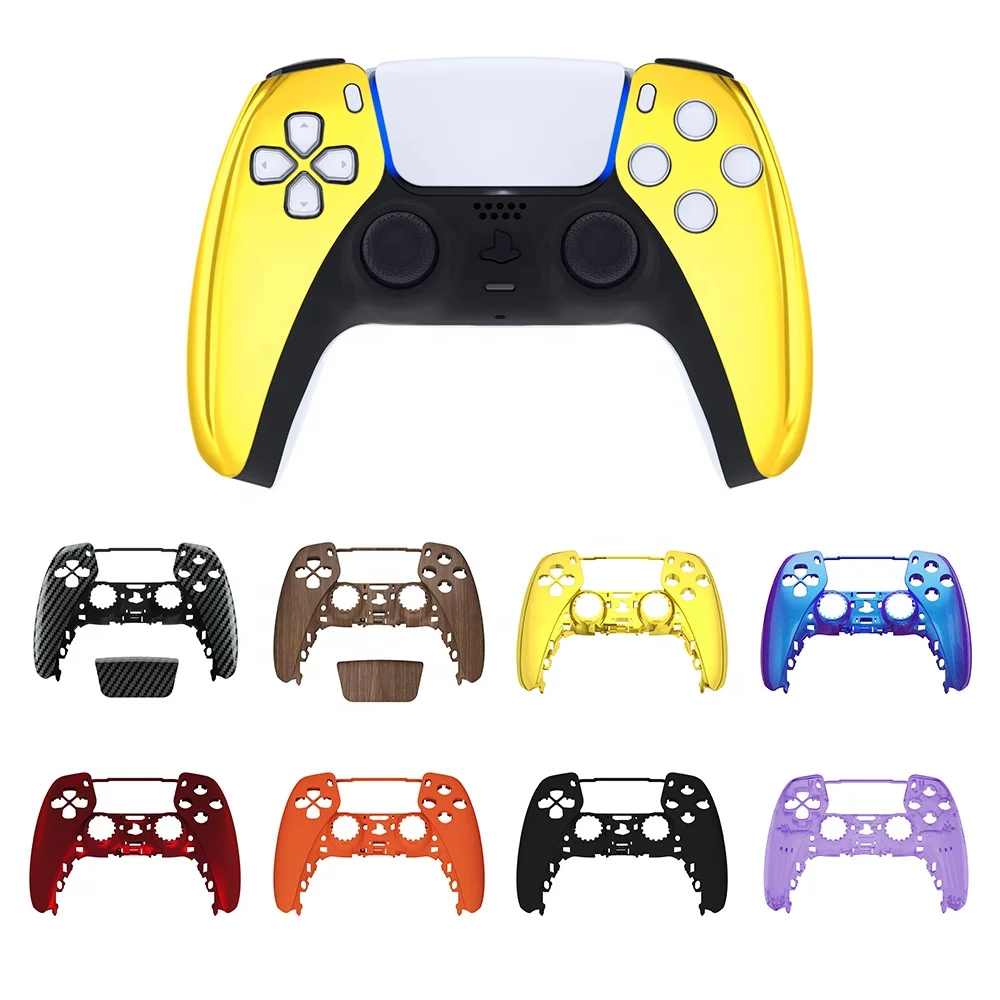Game Accessory Replacement Front Shell Custom Housing Skin Cover Controller Case For Playstation5 Dualsense Wireless Controller