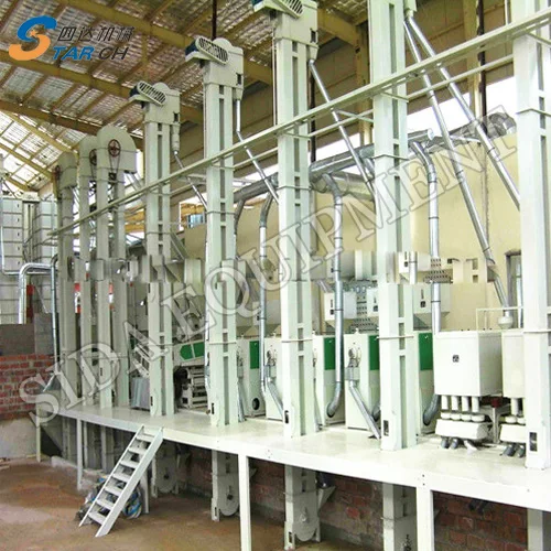 Africa market popular fully automatic commercial paddy steamed parboiled rice mills