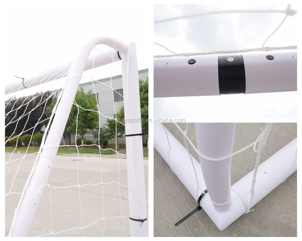 XY-S182C новый стиль 6 * 4ft dia68mm ПВХ Футбол Гол Спорт и развлечения команда