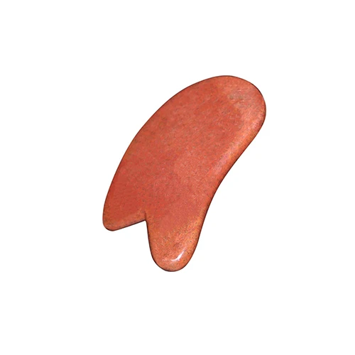 Fashion Design Wholesale Gua Sha Facial Massage Gua Sha Red Bian Stone Massager