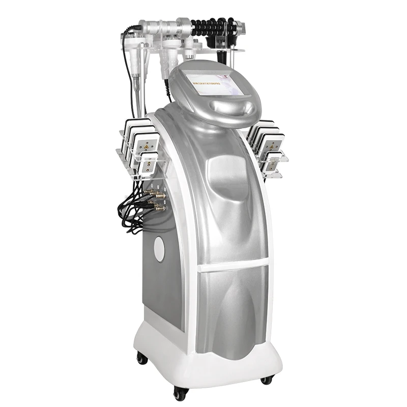 6d 10d-Laser-Lipo Beauty Slimming Machine Vacuum 4 Handles 20k 40k 80k Frequency 360 Degree-Ultrasonic-Fat Cavit Machine