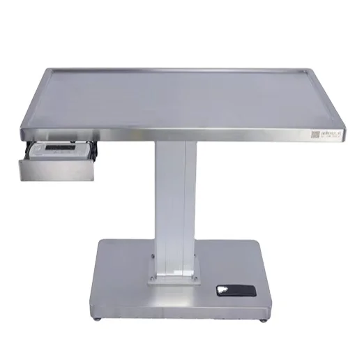 Veterinary Equipment Operating Instrument Vehicle Stainless Steel Lifting Surgical Auxiliary Table For Animal