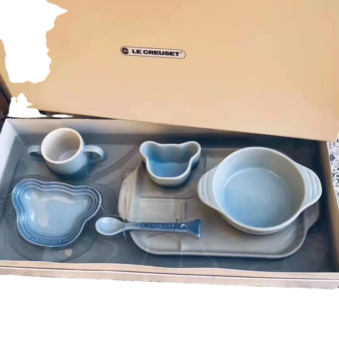 hot sale cheap price customized package logo ceramic cookware set for dinner