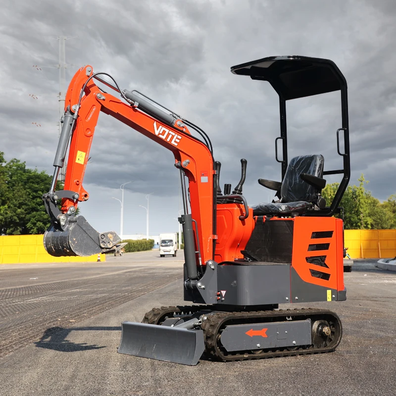 Free Shipping Mini Excavator 1.2 Ton EPA Euro 5 Kubota Engine Crawler Digger Farm Used Chinese Machine Mini Excavator