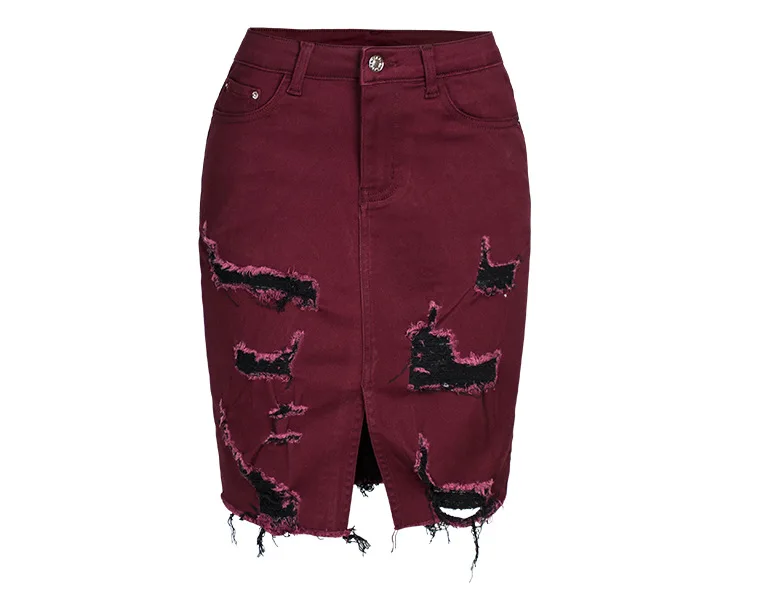 Manufacture women  denim jeans short skirt for young girl