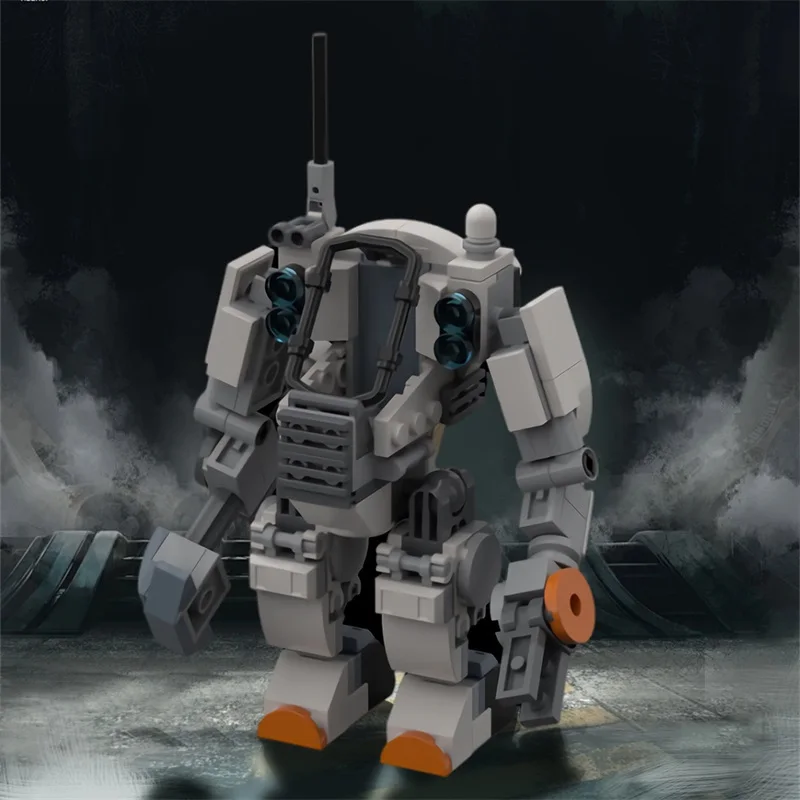 GoldMoc Bricks Toys MOC-171661 Beefed-up city space construction mech Model Education Building Blocks Toys