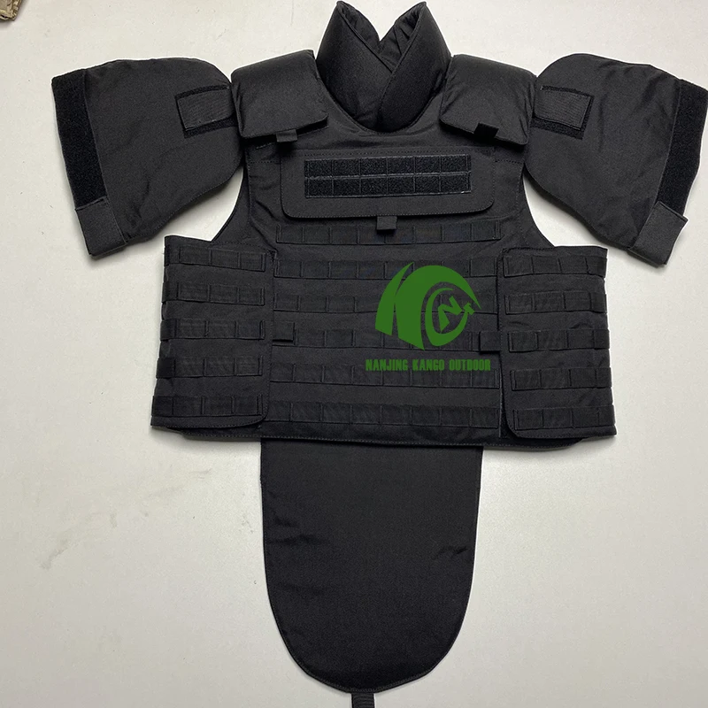 Полицейский пуленепробиваемый жилет безопасности на заказ с системой «Молле» мужской