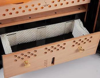 Охлаждающий кулер с умным контролем влажности, роскошный хьюмидор для сигар с охлаждением компрессора