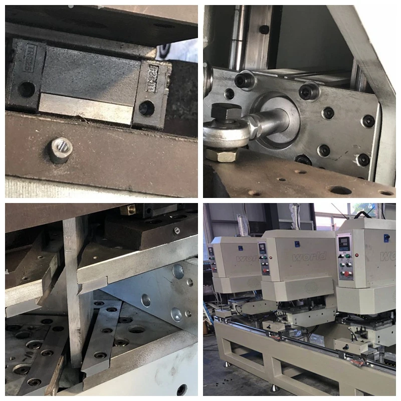 colorful upvc 4-head seamless welding machine for pvc window pvc plastic window welding machine