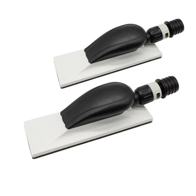 70x198mm Manual Polishing Tool Hand Sanding Block Multi Hole Hook and Loop Dust-free Vacuum Hand Sanding Block