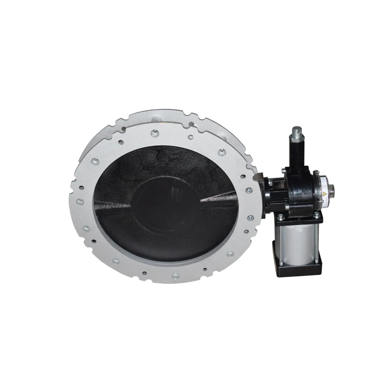 Butterfly Valves apply for different media withNAMUR Standard Pneumatic Actuator Variable Sizes Valve Assembly