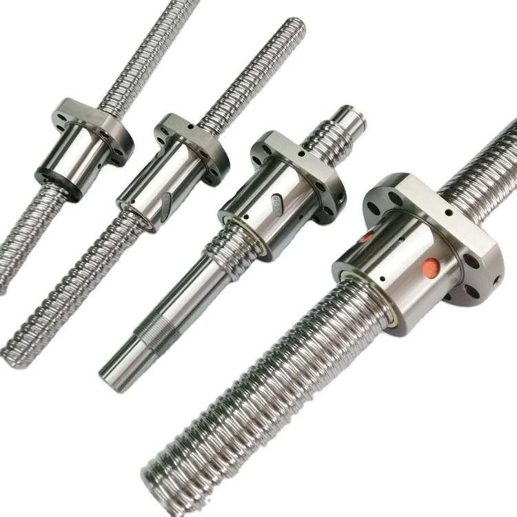 16mm ballscrew professional manufacturer ball screw parts nut in solidworks good-material ball spline ball screw