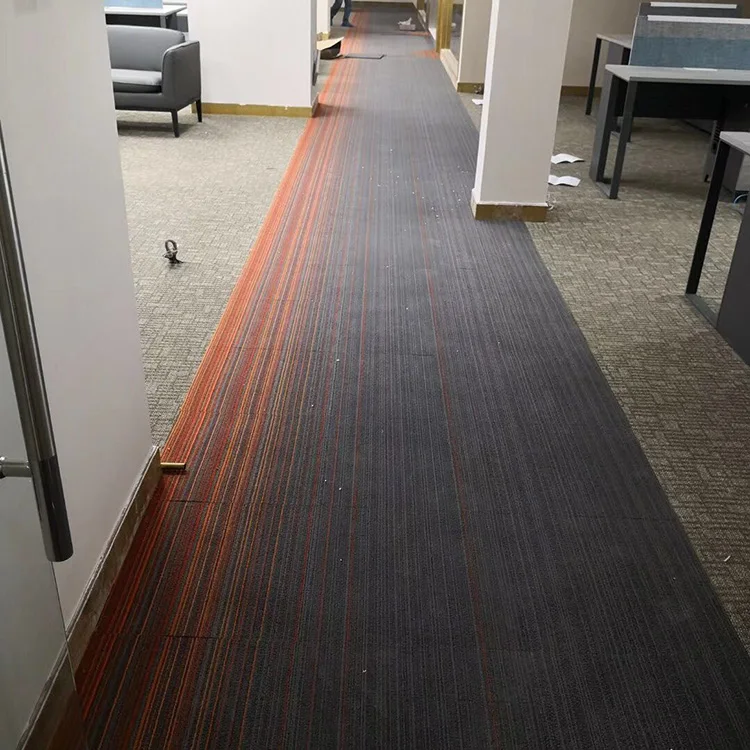 New Arrival Machine Tufted Office Luxury Waterproof Square Carpet for Sale