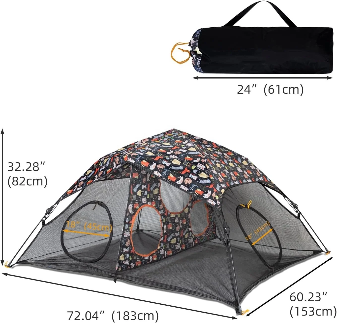 Automatic Outdoor Cat Play Tent For Indoor Cats