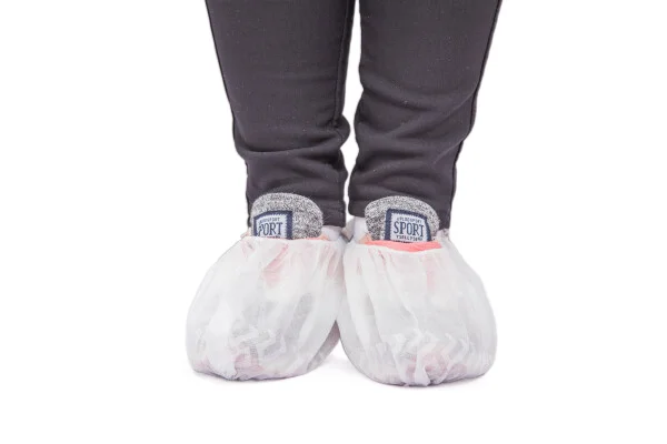 Chinese Manufacturer Medical Shoe Cover Use Non-Slip Shoe Cover Disposable Non-Woven Surgical PP CPE Shoe Cover