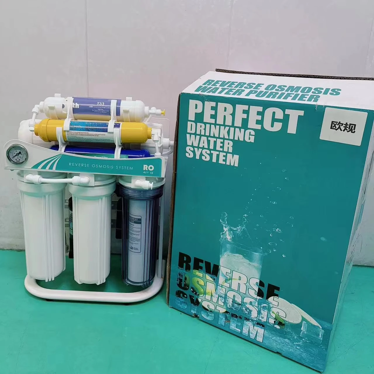 5/6/7/8 Stages 100/400/600GPD Water treatment system Reverse Osmosis Water Purifiers