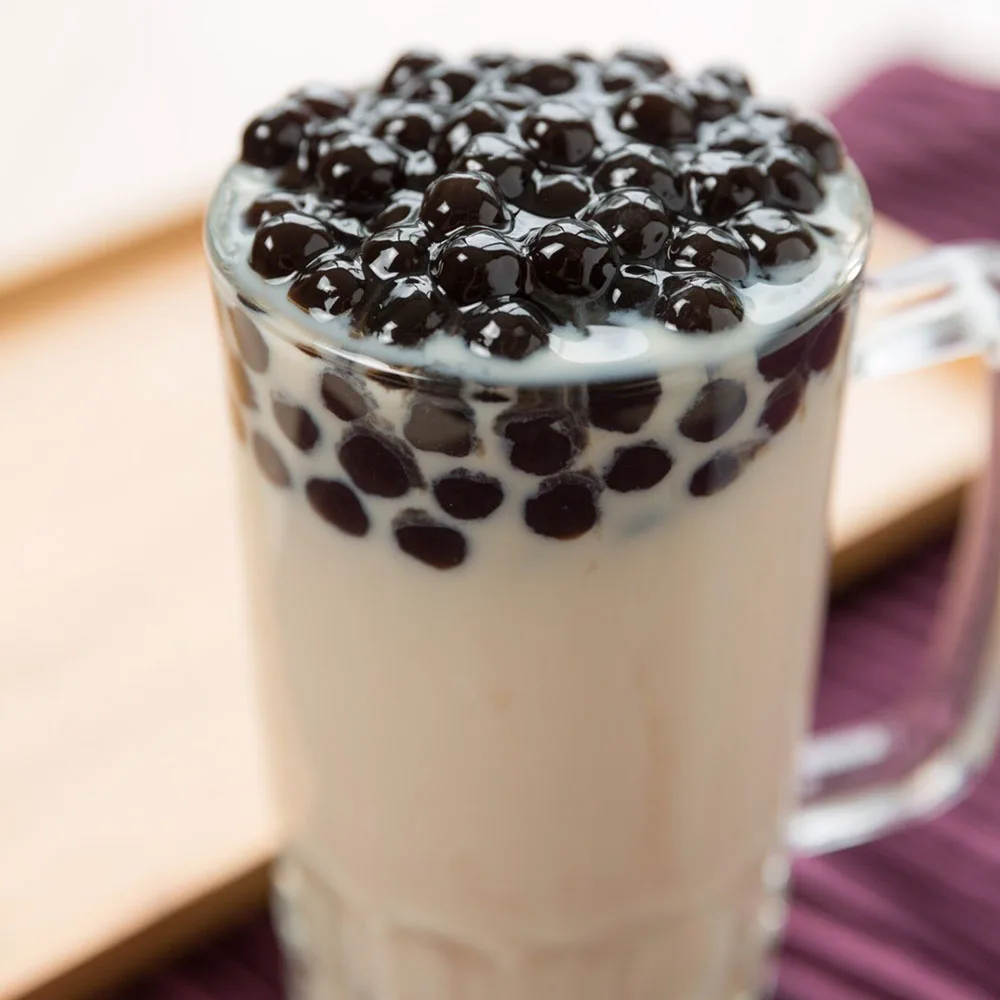 Черные жемчужные мгновенные шарики tapioca Boba