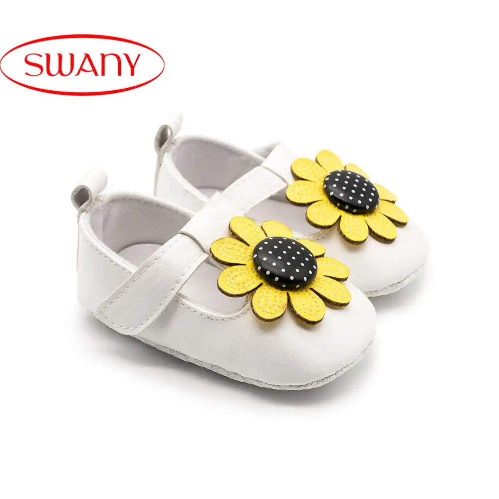 
Sunflower princess Soft Sole Baby Shoes 