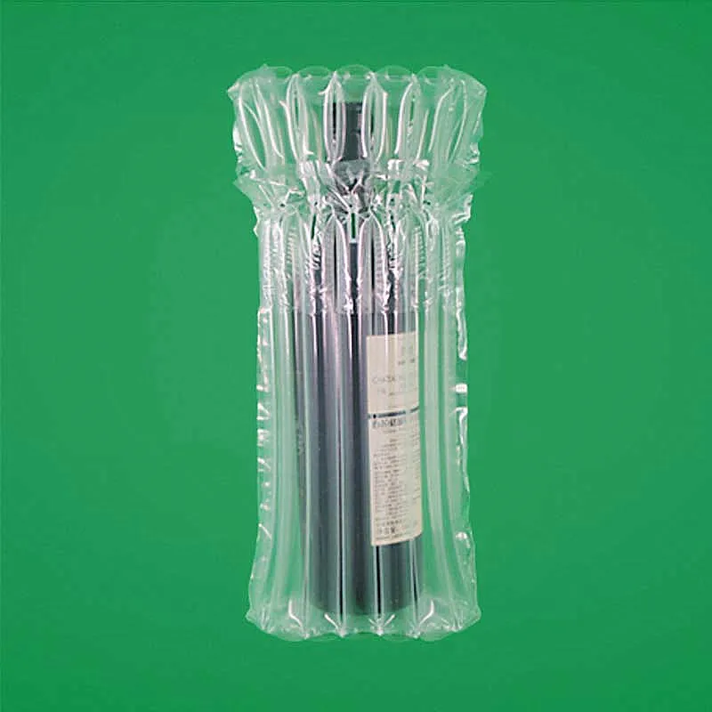 Air column bag for wine bottle inflatable air column  for glasses bottle