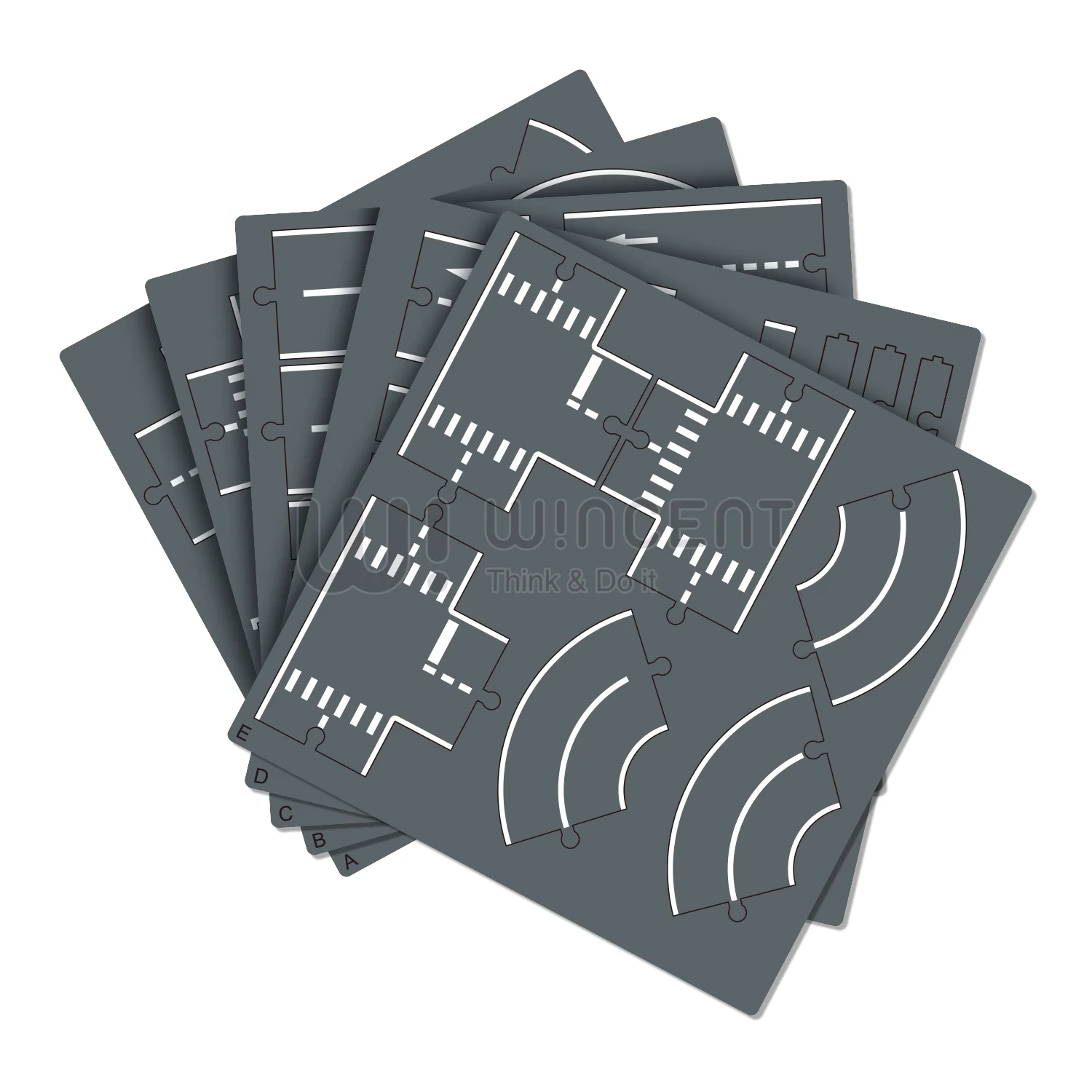 Race Track Toy Car Slot Car Race Track Sets DIY Educational Assemble Wooden Children Toys