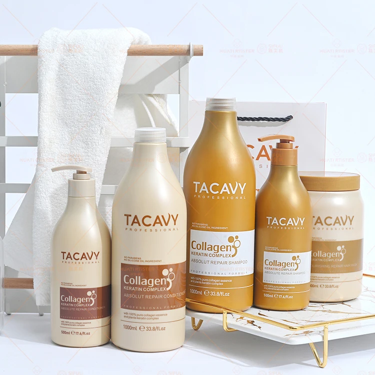 Huati Sifuli TACAVY 1000ml  Professional Nourishing Hair Care Repairing Organic Collagen Keratin Repair Hair smooth Mask