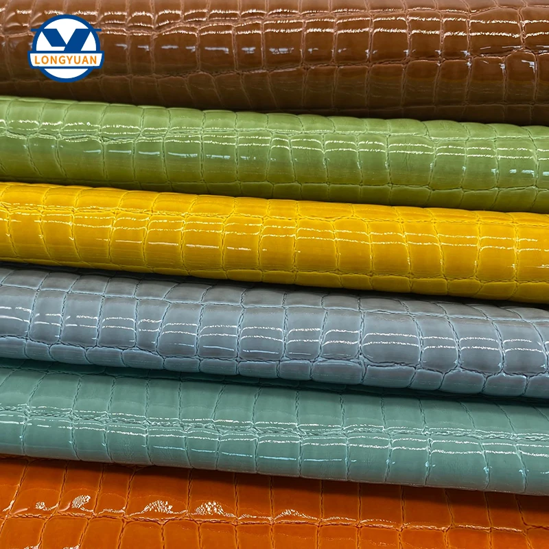 0.9mm Wholesale Free Sample Pu Synthetic Leather Materials for Bags
