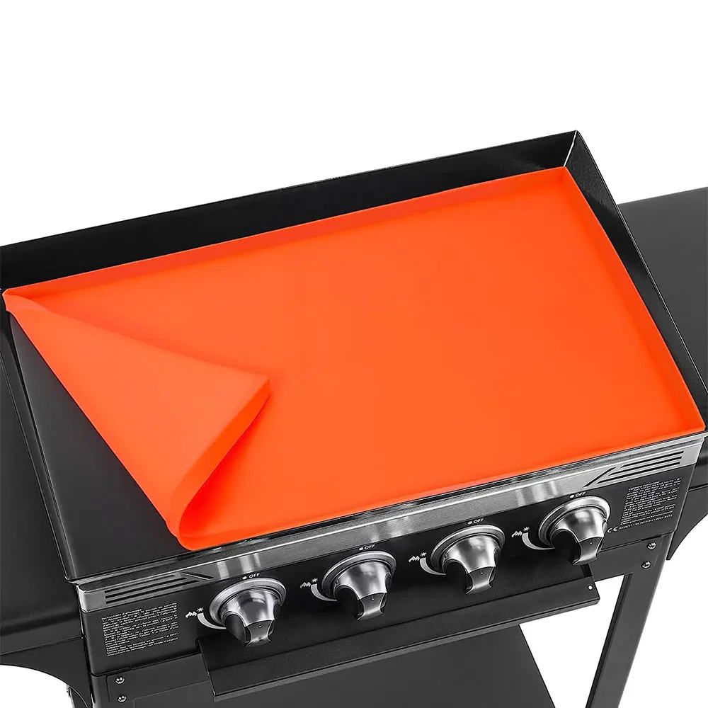 36 inch Food Grade Barbecue Reusable BBQ Grill Mat Oven Liner Non-stick Thick Grilling Mat