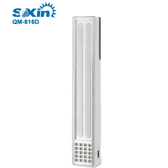 Portable rechargeable solar  LED emergency lights with USB power bank