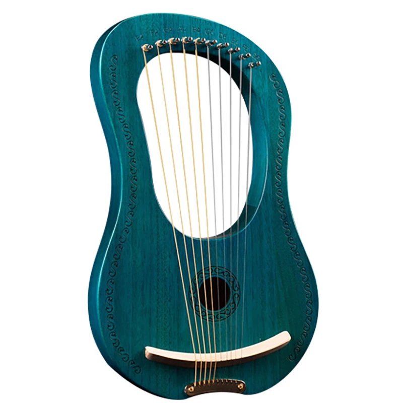 
Wooden Mini Harp Lyre 10 Strings Other Musical Instrument Hot Sale Products 