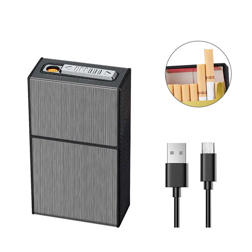 Heating Coil Ignition Lighter Cigarette Cartridge Lighter Usb Rechargeable Cigarette Cartridge Lighter