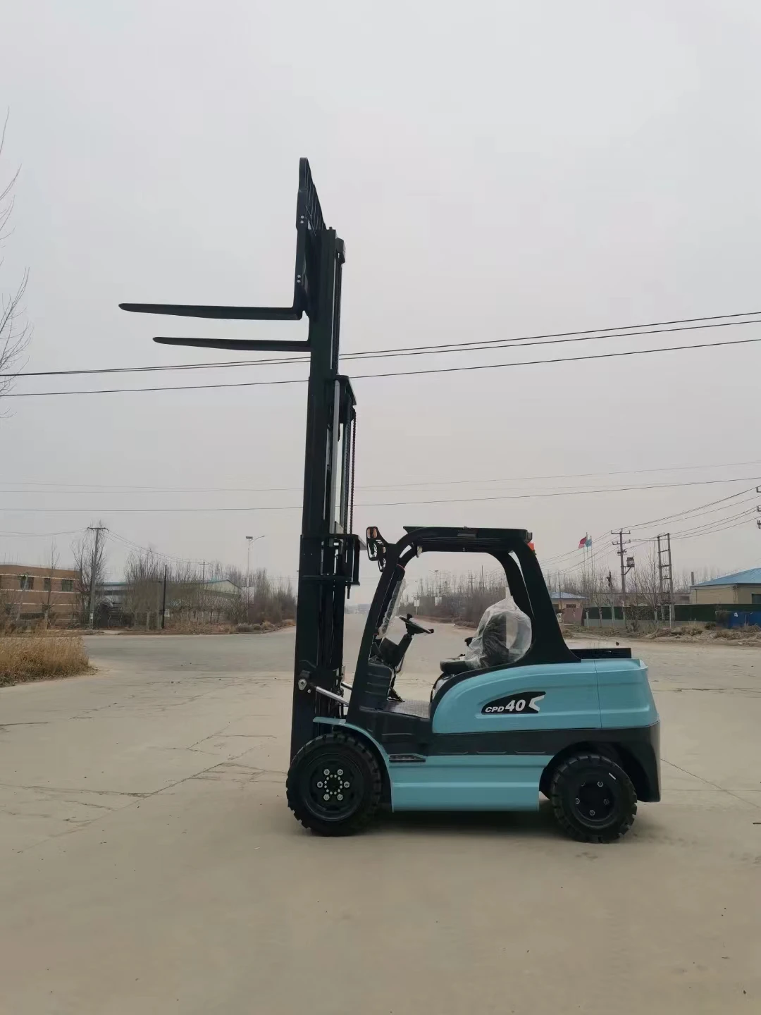Free shipping CE certification Support OEM 3 ton forklift1t 2t 3theight: 6m high reach forklift electric forklift