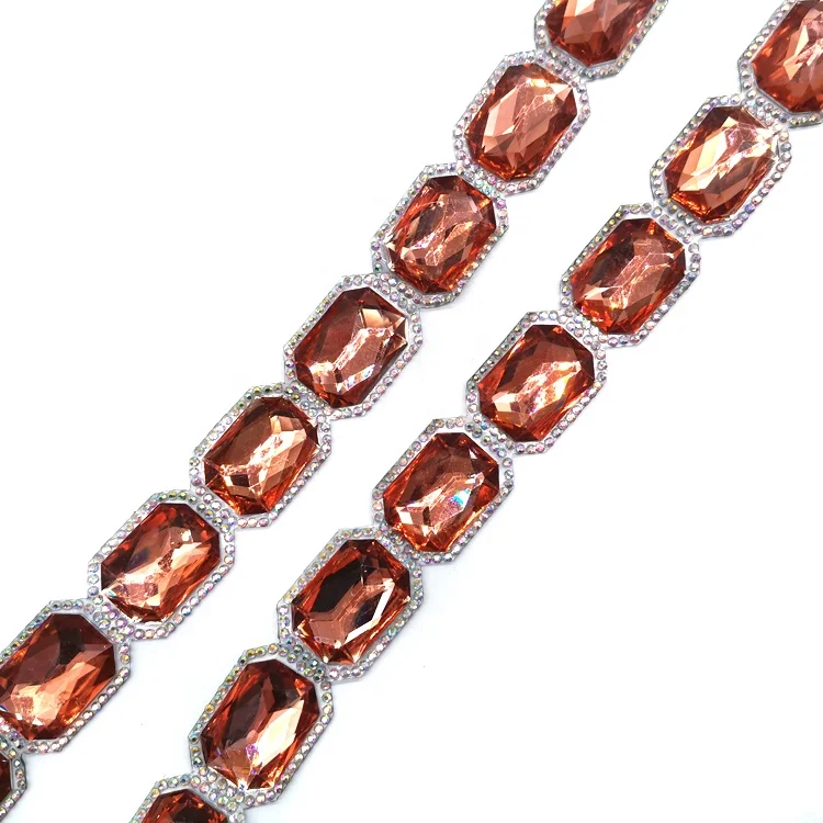 Many Stock AB Mix Colors Resin Gems Yellow Iron On Trim Designs Hot Fix Rhinestone Trimming Carnival Dress Accessories