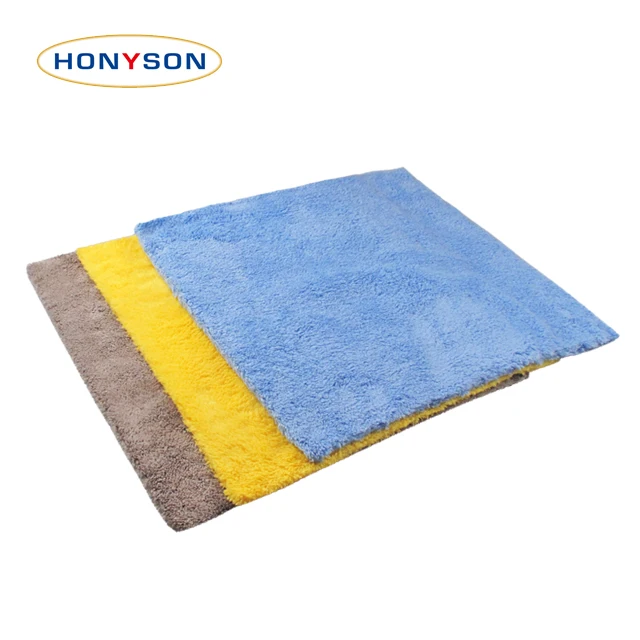 40x40 Microfibre Towels Car Wash Auto Glass Care Cleaning Cloth Detailing Towel edgeless microfibre towel For Maxing Polish