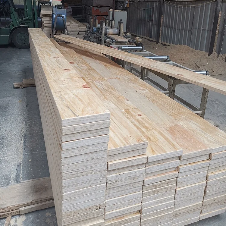 Timber Beams LVL Scaffolding Board Laminated Wood Board Pine Veneer for Construction Scaffolding Planks