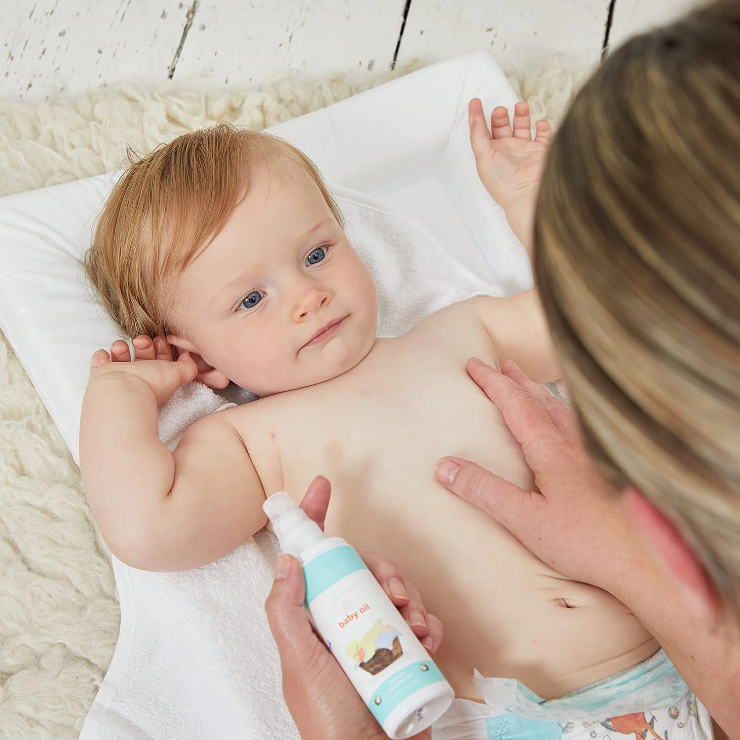 OEM/ODM Baby Oil Organic Coconut 75ml Moisturizing Massage