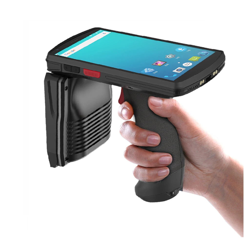 R2000 UHF Portable Handheld Rfid Reader PDA Industrial Barcode Scanner Android Data Terminal