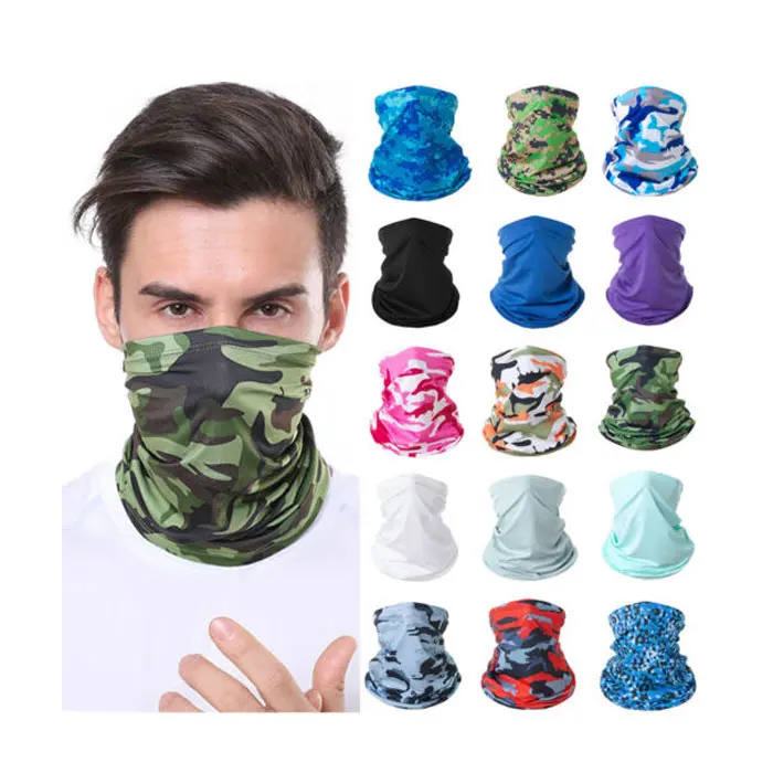 Fast Delivery Hot Selling Tube Bandanna Outdoor Sport Fishing Running Seamless Neck Mouth Protective Custom Bandana Scarf