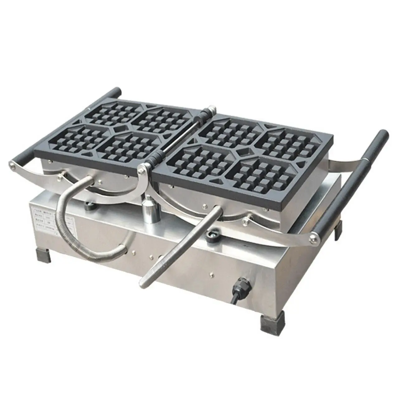 Wholesale Commercial Rotating Waffle Maker / Waffle Maker Machine Electric