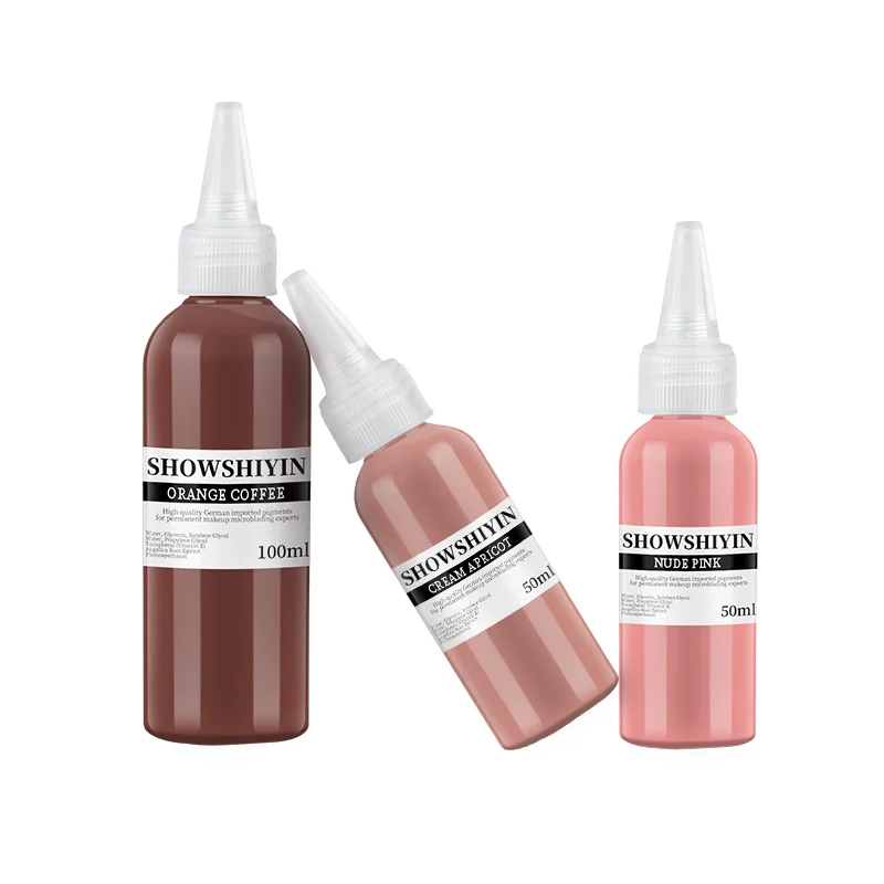 Hot Sale Organic Semi Permanent Makeup Eyebrow Microblading Pigment For Eyebrow Tattoo