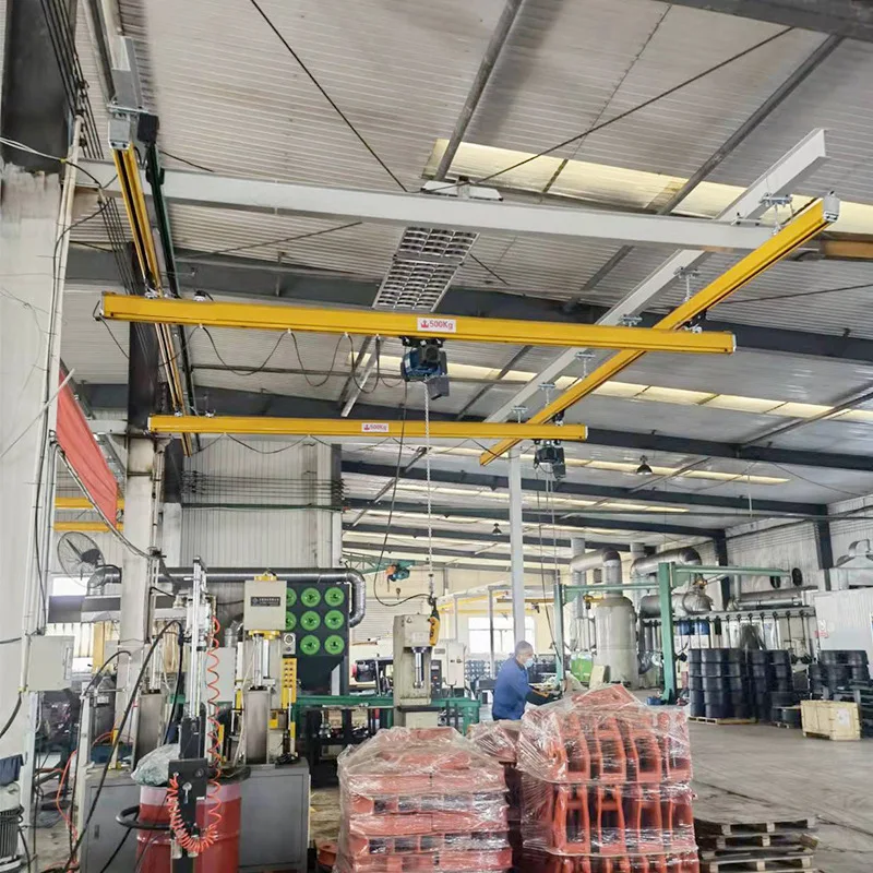 Kbk Crane Double Beam Connect 500 kg 1000 Kg1 Ton 2 Ton 3 Ton Overhead Travelling Price Kbk Light System Kbk Flexible Crane