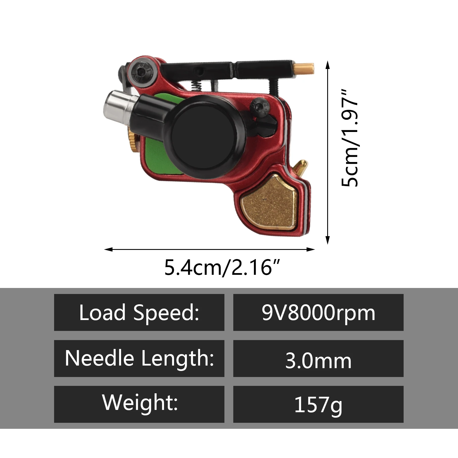 High Quality Red Tattoo Pen Machine for Wholesale Machine Equipment Tattoo Gun Professional Tattoo Machine